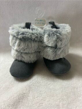 Stepping Stone Baby Faux Fur Boots 0-3 months
